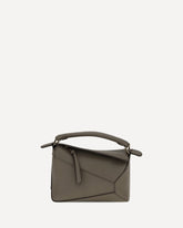 Puzzle Edge mini Bag - GRIGIO | Base Blu