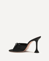 Eleonora Mules Sandals - BLACK | Base Blu