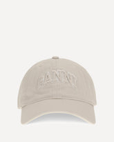 Cappellino in canvas con logo - BEIGE | Base Blu