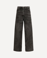 Jeans Cut‑Out - BLACK | Base Blu