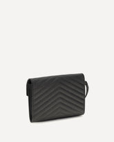 Pochette in pelle - NERO | Base Blu