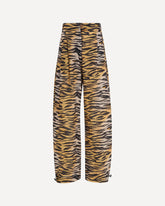 Barrel fit animal-print Pants - MULTICOLOUR | Base Blu