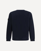 Crewneck cotton Sweatshirt - BLUE | Base Blu