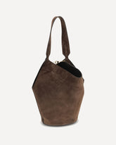 Lotus small Shulder Bag - BROWN | Base Blu