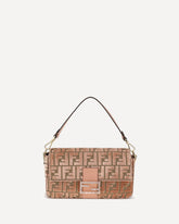 Baguette velvet Shoulder Bag - PINK | Base Blu