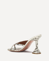 Python-patterned Shiona Sandals - MULTICOLOUR | Base Blu