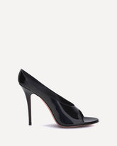 Anok leather Sandals - BLACK | Base Blu