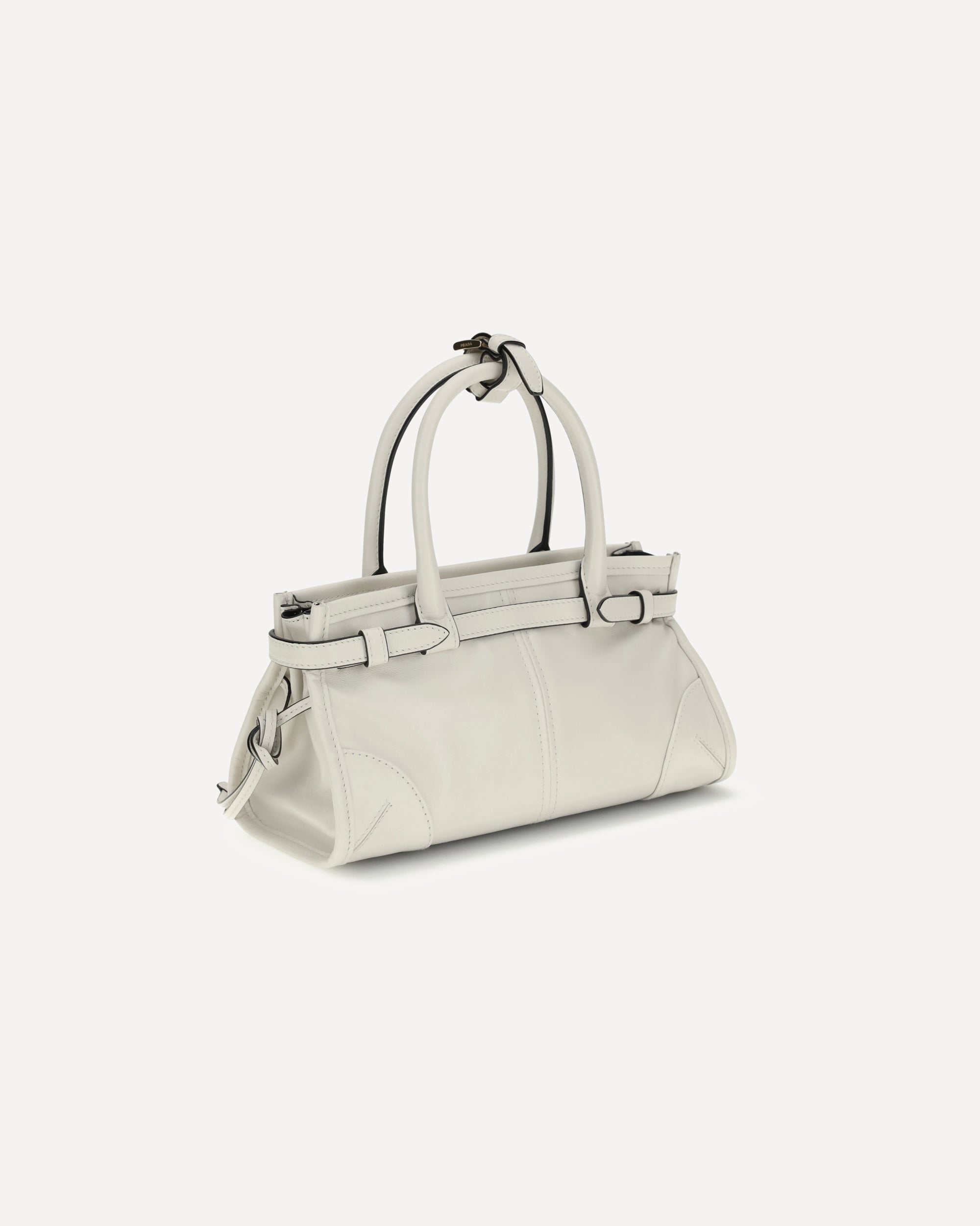 PRADA Bonnie mini Handbag WHITE | Base Blu