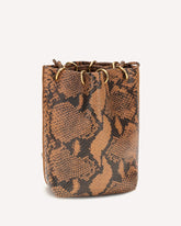 Doudou Petite Bucket Bag - BROWN | Base Blu