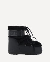 Icon Low Faux Fur Boots - BLACK | Base Blu