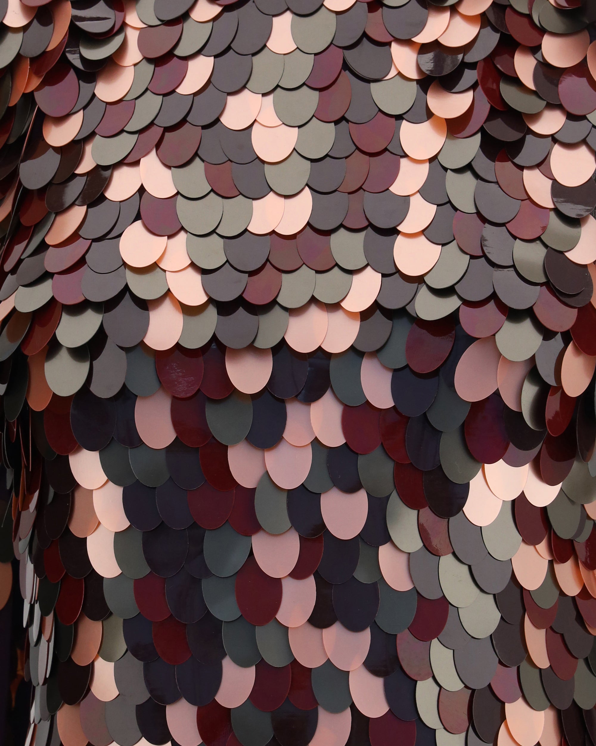 DRIES VAN NOTEN Sleeveless sequin Top BORDEAUX | Base Blu