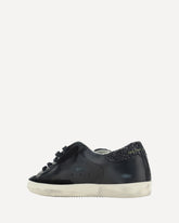Super Star Sneakers - BLACK | Base Blu