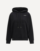 Felpa con Cappuccio Half Arrow - NERO | Base Blu