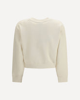 Paris Cropped Sweatshirt - BEIGE | Base Blu