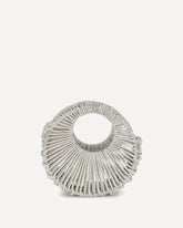 Jeweled Jaya Handbag - SILVER | Base Blu