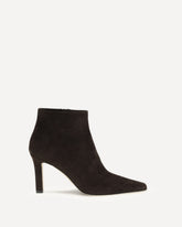 Squared Toe nappa leather ankle Boots - BROWN | Base Blu