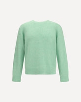 Yak and Alpaca-Blend Sweater - GREEN | Base Blu