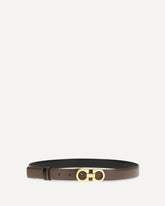 Gancini reversible Belt - BROWN | Base Blu