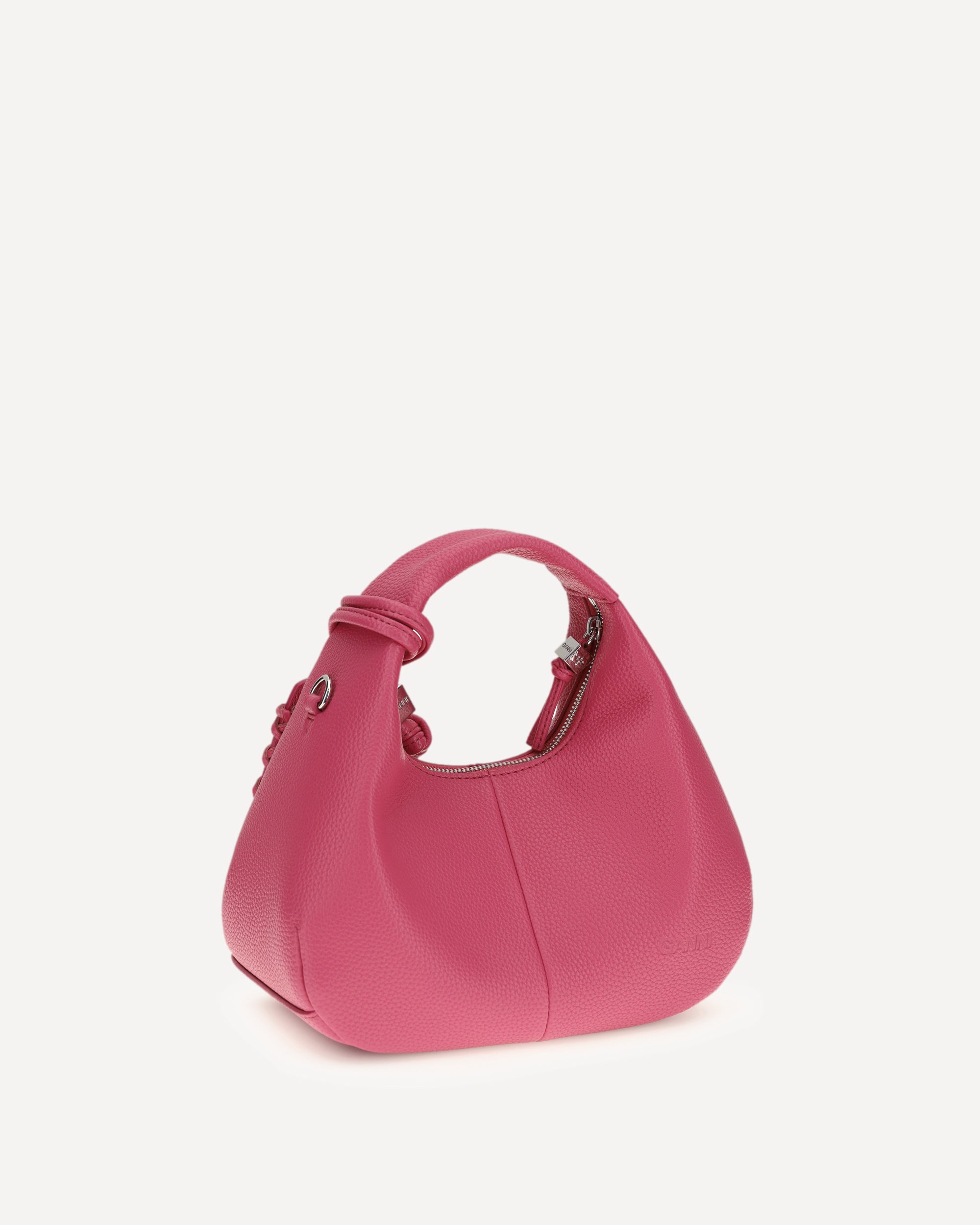GANNI Mini Hobo Handbag PINK | Base Blu