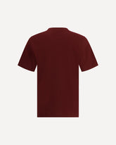 Logoed T-shirt - BORDEAUX | Base Blu