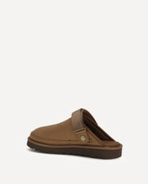 Goldencoast II Nubuck Mules - BROWN | Base Blu