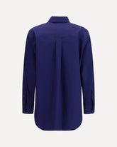 Camicia con motivo Ajour - BLU | Base Blu