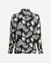 Printed bowling Shirt - BLACK | Base Blu