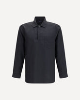 Camicia in lino - NERO | Base Blu