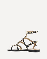 Rockstud Sandals - BLACK | Base Blu