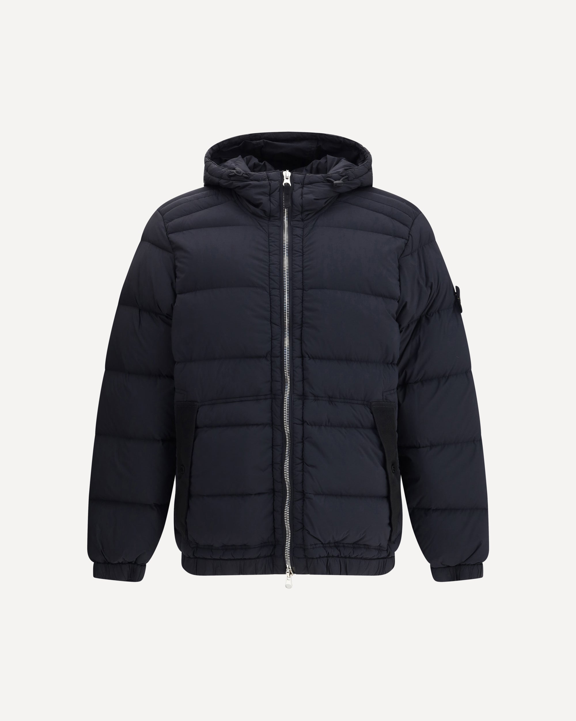 STONE ISLAND Hooded Down Jacket BLUE | Base Blu