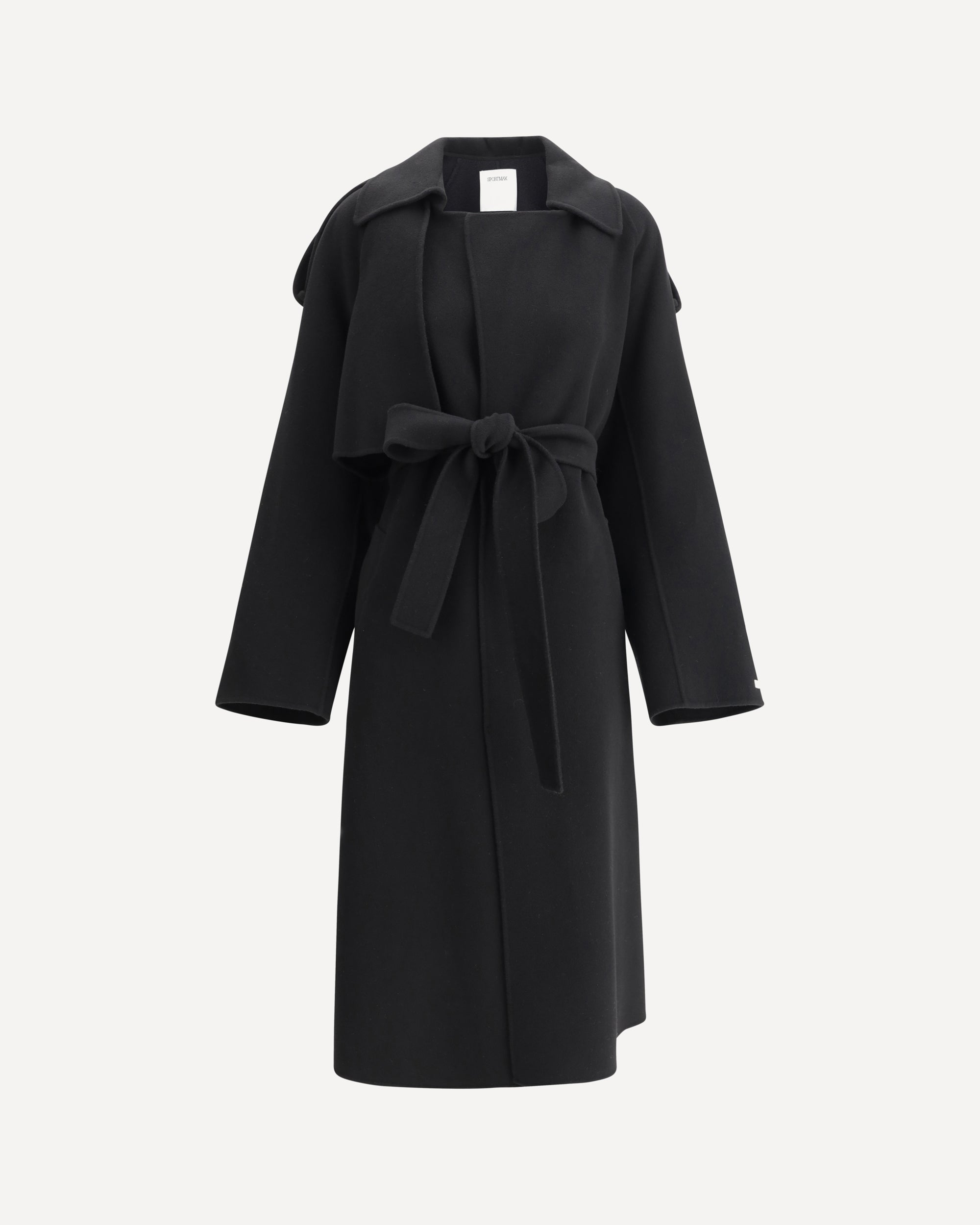 MAX MARA SPORTMAX Sportmax's Fiore Coat BLACK Base Blu