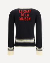 Le Chat De La Maison Sweater - MULTICOLOUR | Base Blu