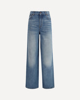 Jeans High-Rise Wide-Leg - BLU | Base Blu