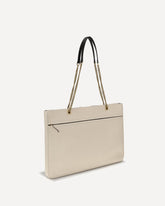 Large Viva Superstar Shoulder Bag - CREAM | Base Blu