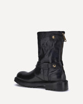 Leather Boots - BLACK | Base Blu