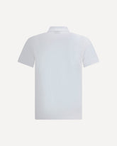 Polo a maniche corte in cotone - BIANCO | Base Blu