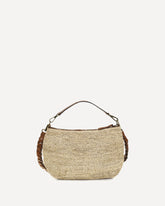 Mihaja raffia Shoulder Bag - BEIGE | Base Blu