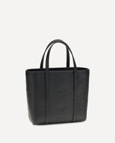 Borsa Tote Toni mini con motivo Maxi Visetos - NERO | Base Blu