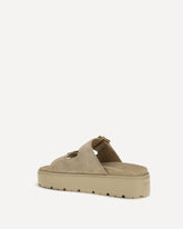 Platform Sandals - CREAM | Base Blu