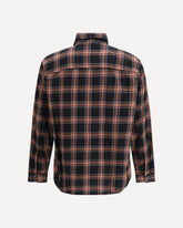 Long-sleeve plaid Shirt - BLUE | Base Blu