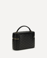 Gaby Large Vanity Handbag - BLACK | Base Blu