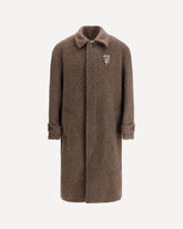 Cappotto Journey monopetto - MARRONE | Base Blu