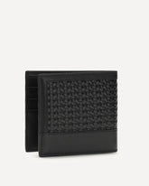 Plongé leather Wallet - BLACK | Base Blu