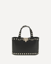 Mini Borsa shopping Rockstud - NERO | Base Blu