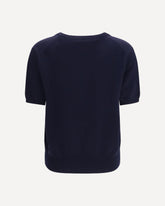 N°490 Martina cashmere blend Sweater - BLUE | Base Blu