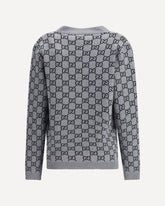 Cardigan reversibile GG Supreme  - NERO | Base Blu