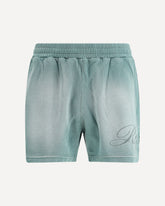 Pantaloncini Owner Club Script Mesh - VERDE | Base Blu