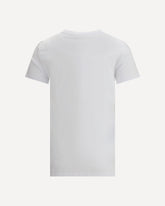 T-shirt con ricamo monogram - BIANCO | Base Blu