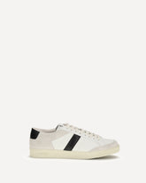 Leather Sneakers - WHITE | Base Blu