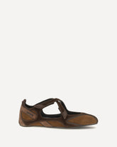 Nomad Ballerinas - BROWN | Base Blu